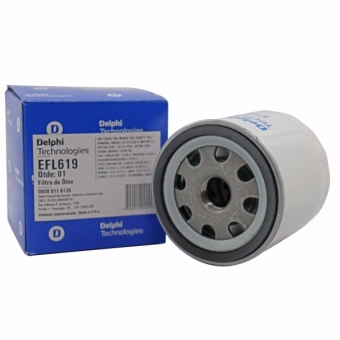 Filtro de Oleo Delphi EFL619 GM Astra, Corsa, Celta-Cód.8725