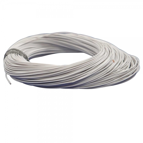 100m Cabo Flex. Automotivo 1.00mm Branco - Cód.8101