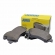 Pastilha de Freio Diant. Jurid HQJ2489A HB20 - Cód.9328